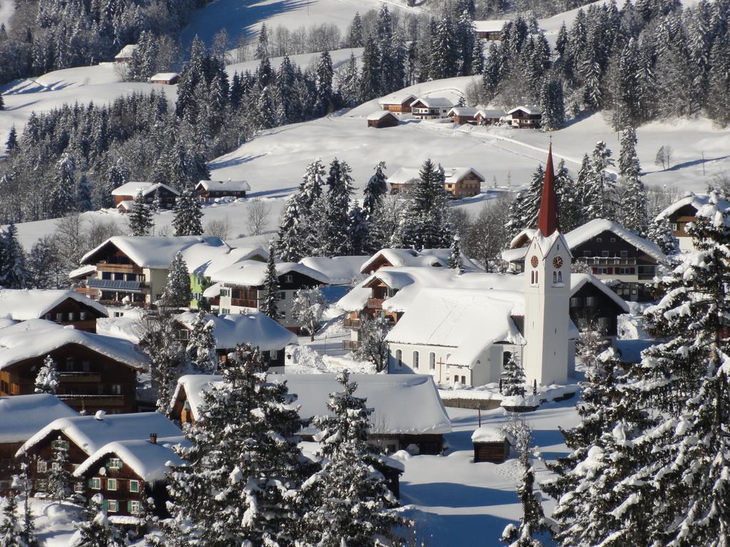 Gasthof Hirschen Sibratsgfäll Esterno foto